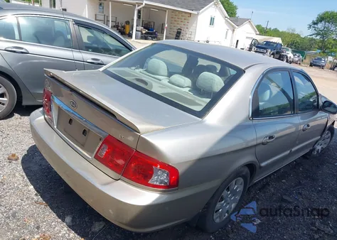 2004 Kia Optima Lx from USA, damaged, VIN KNAGD126845321753